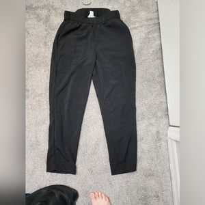 HM Black Paperbag Pants